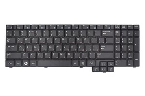 Клавiатура для ноутбука SAMSUNG E352 чорний, чорний фрейм