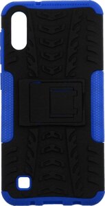 Чехол-накладка TOTO Dazzle Kickstand 2 in 1 Case Samsung Galaxy A10 Blue