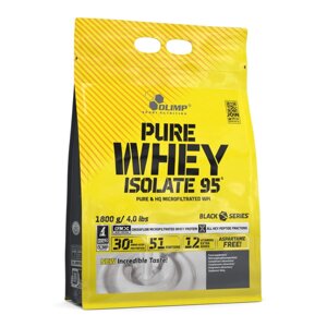 Протеїн Olimp Pure Whey Isolate 95, 1.8 кг Полуниця