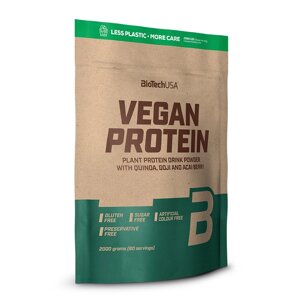 Протеїн BioTech Vegan Protein, 2 кг Кава