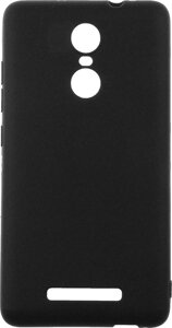 Чехол-накладка TOTO 1mm Matt TPU Case Xiaomi Redmi Note 3 Black