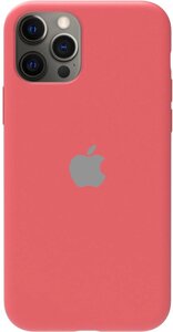 Чехол-накладка TOTO Silicone Full Protection Case Apple iPhone 12 Pro Max Peach Pink