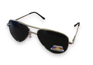 Дитячі окуляри polarized 0491-7 чорний зі сріблом