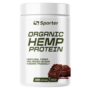 Протеїн Sporter Organic Hemp Protein, 300 грам Брауні