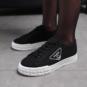 Кросівки жіночі Fashion Yuton 3120 37 розмір 23,5 см Чорний