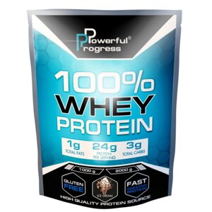 Протеїн Powerful Progress 100% Whey Protein, 1 кг Без смаку