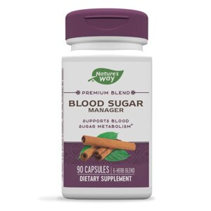 Натуральна добавка Nature's Way Blood Sugar, 90 капсул