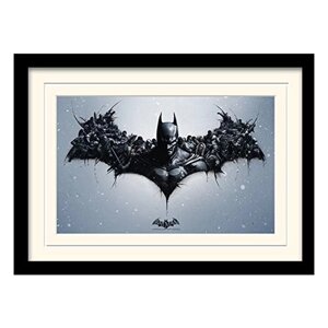 Постер у рамі "Batman Arkham Origins (Logo)" 30 x 40 см
