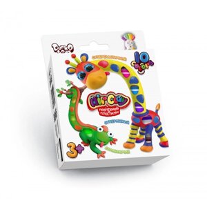Пластилін Danko Toys ДТ-ТЛ-02107 10 кольорів