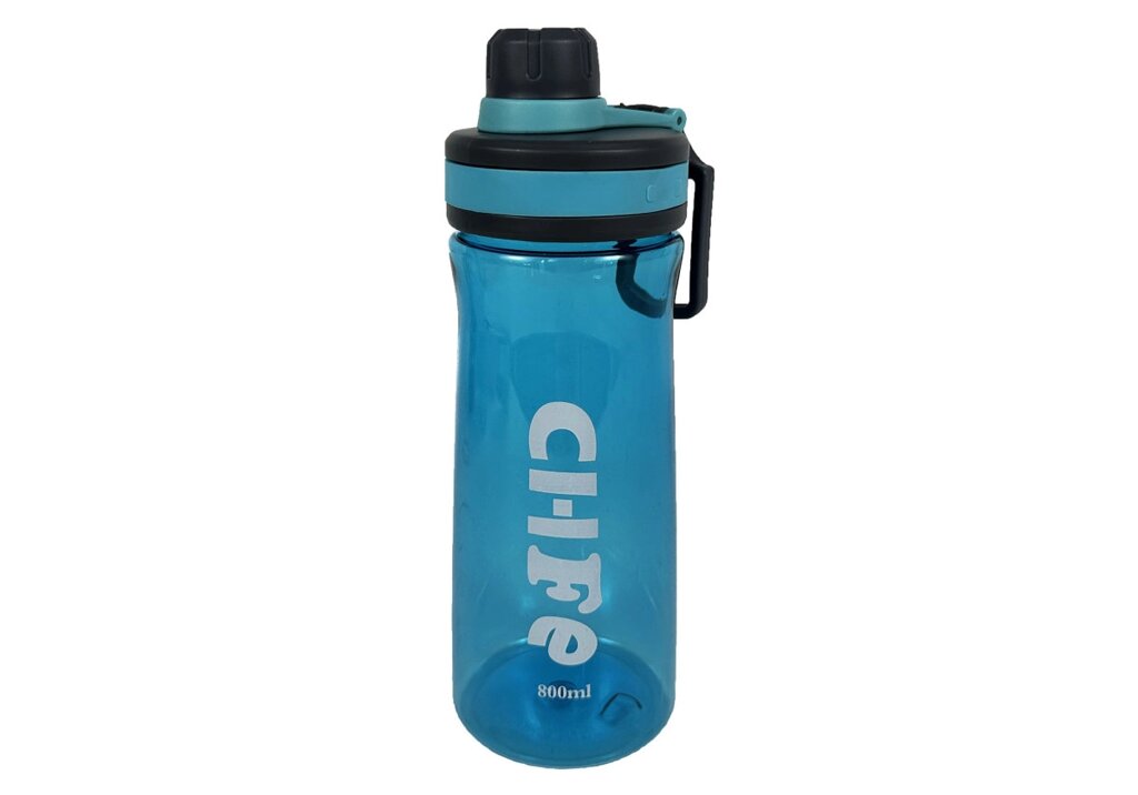 Пляшка для води EasyFit CHFe 0,8 л синя від компанії Shock km ua - фото 1