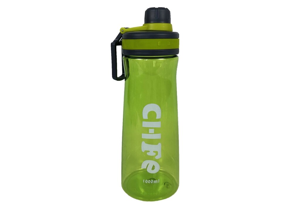 Пляшка для води EasyFit CHFe 0,8 л зелена від компанії Shock km ua - фото 1