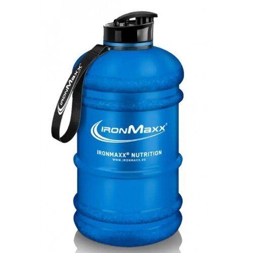 Пляшка IronMaxx Gallon 2.2 л, Blue від компанії Shock km ua - фото 1