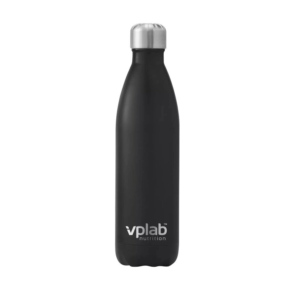 Пляшка VPLab Metal Water Bottle 500 мл, Black від компанії Shock km ua - фото 1