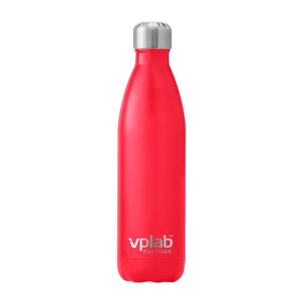 Пляшка VPLab Metal Water Bottle 500 мл, Raspberry від компанії Shock km ua - фото 1