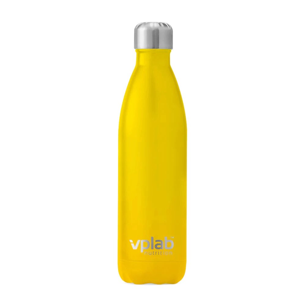 Пляшка VPLab Metal Water Bottle 500 мл, Yellow від компанії Shock km ua - фото 1