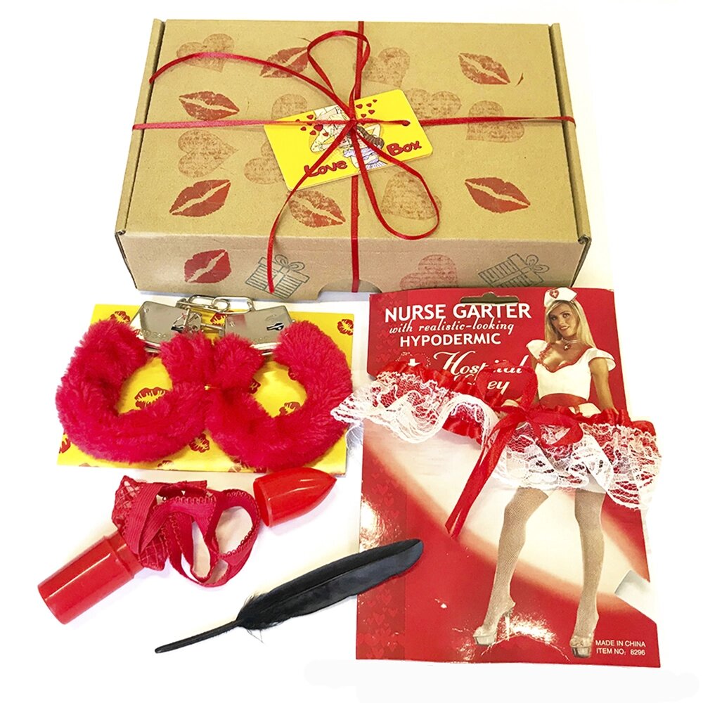 Подарунковий еротичний набір 18+ LOVE BOX 8148 від компанії Shock km ua - фото 1