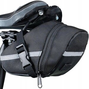 Підсідельна велосипедна сумка, велосумка 1L Retoo S160 чорна