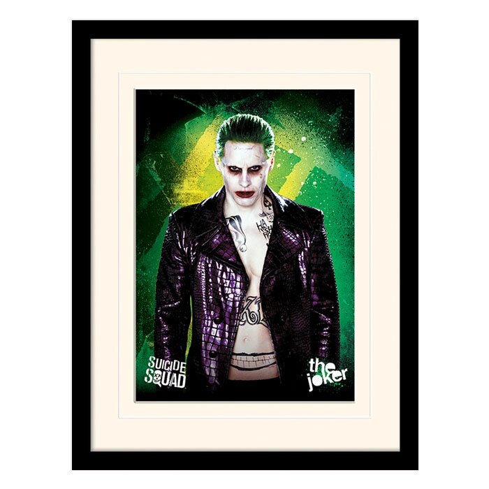 Постер у рамі "Suicide Squad (The Joker)" 30 x 40 см від компанії Shock km ua - фото 1