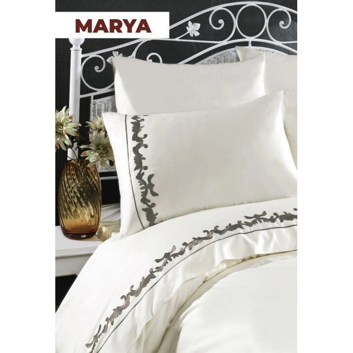 Постільна білизна євро Arya Marya AR-A107052 200х220 см від компанії Shock km ua - фото 1