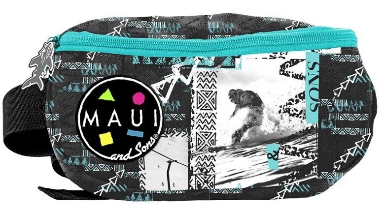 Поясна сумка, бананка Paso MAUB-510 різнобарвна від компанії Shock km ua - фото 1