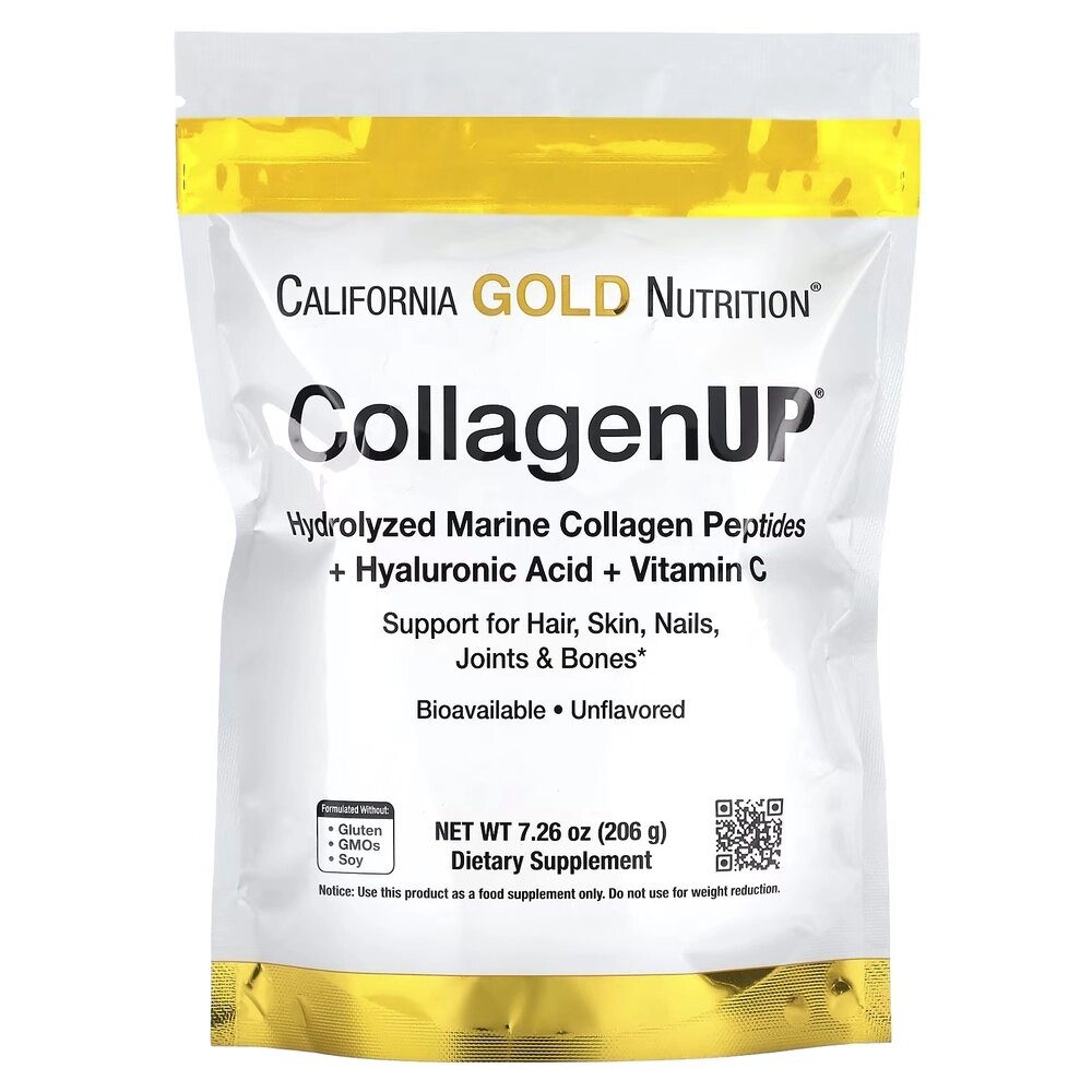 Препарат для суглобів і зв'язок California Gold Nutrition CollagenUP, 206 грам від компанії Shock km ua - фото 1