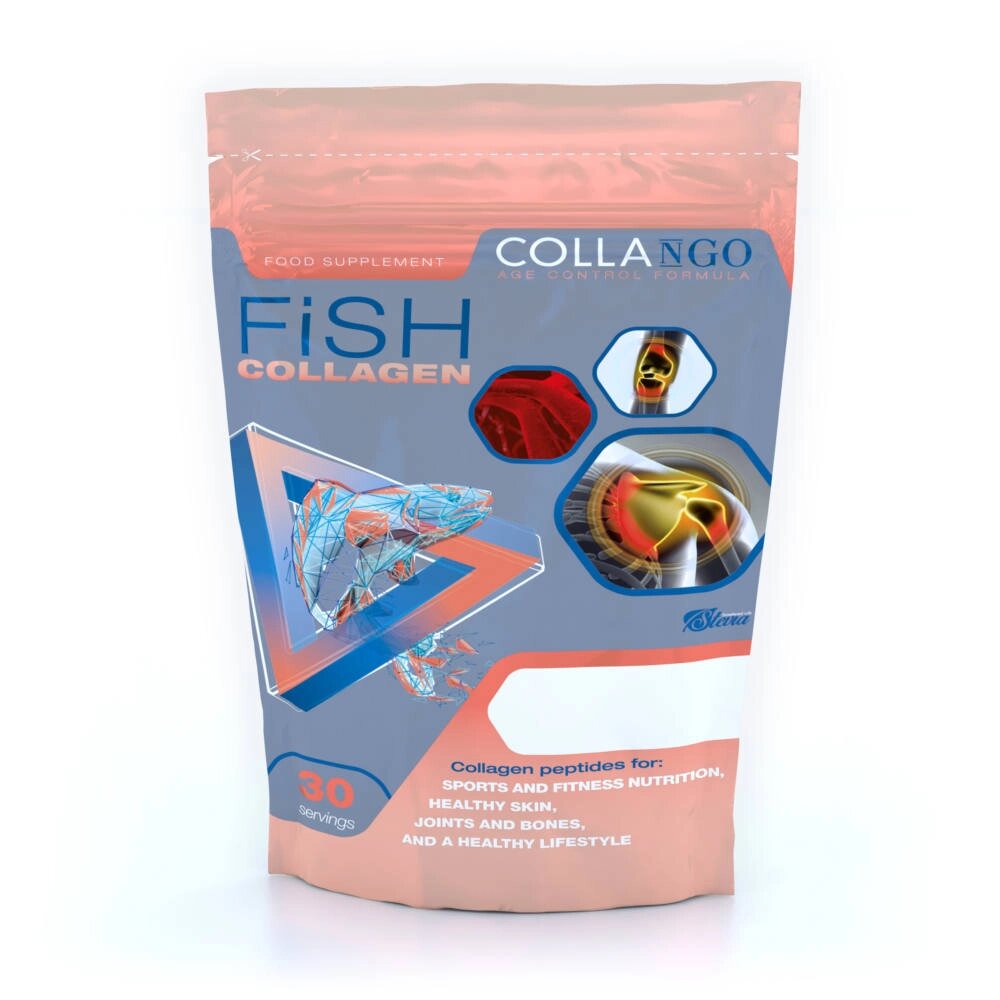 Препарат для суглобів і зв'язок Collango Fish Collagen, 150 грам Кисла вишня від компанії Shock km ua - фото 1
