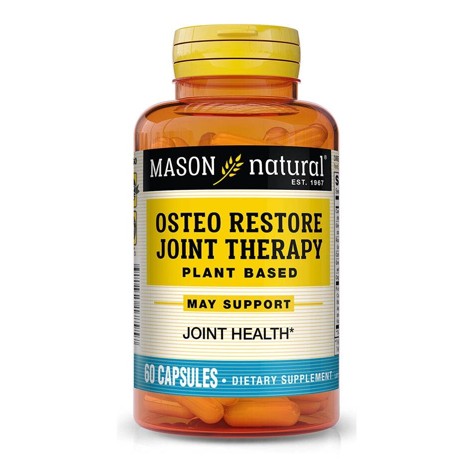Препарат для суглобів і зв'язок Mason Natural Osteo Restore Joint Therapy, 60 капсул від компанії Shock km ua - фото 1