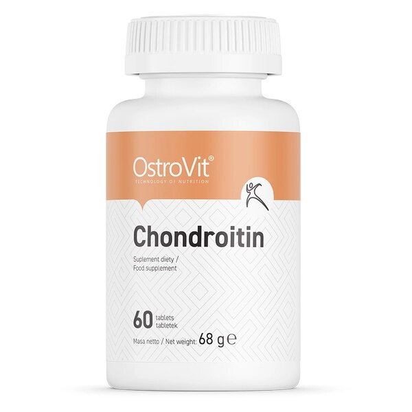 Препарат для суглобів і зв'язок OstroVit Chondroitin, 60 таблеток від компанії Shock km ua - фото 1