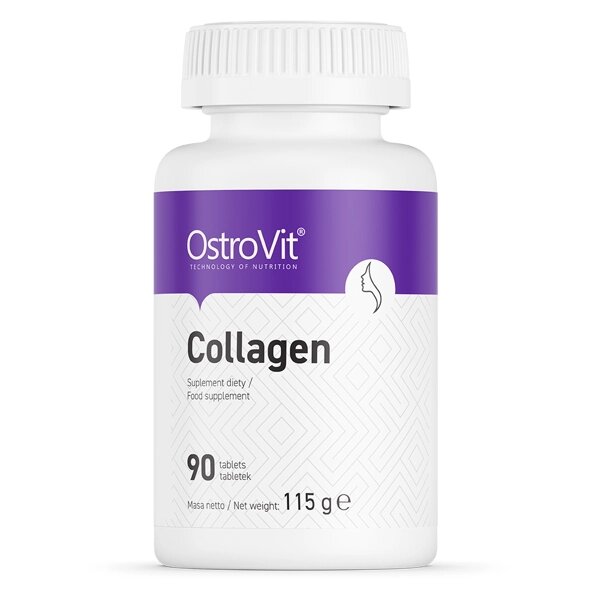 Препарат для суглобів і зв'язок OstroVit Collagen, 90 таблеток від компанії Shock km ua - фото 1