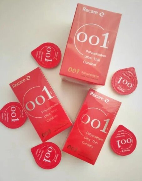 Презервативи OLO поліуретанові 001 (найтонші у світі) (по 1шт) від компанії Shock km ua - фото 1