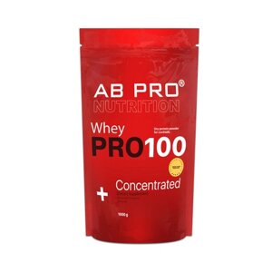 Протеїн AB Pro Pro 100 Whey Concentrated, 1 кг Шоколад