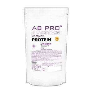 Протеїн AB Pro Protein Complex + Collagen, 1 кг Полуничний пунш
