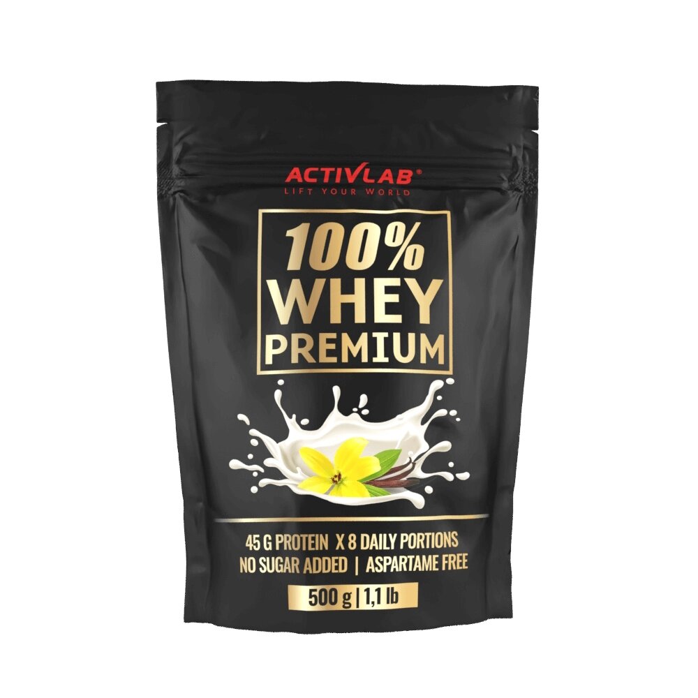 Протеїн Activlab 100% Whey Premium, 500 грам Ваніль від компанії Shock km ua - фото 1