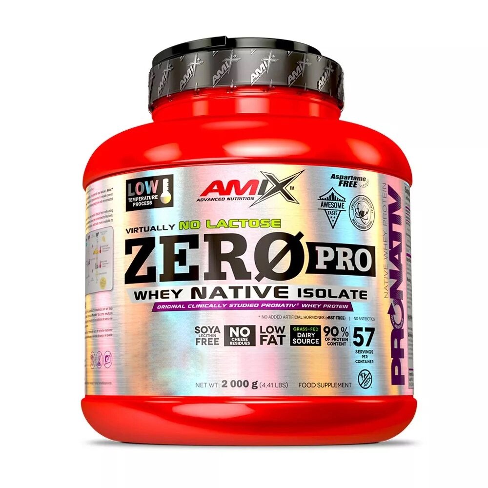 Протеїн Amix Nutrition ZeroPro Protein, 2 кг Ванільний чізкейк від компанії Shock km ua - фото 1