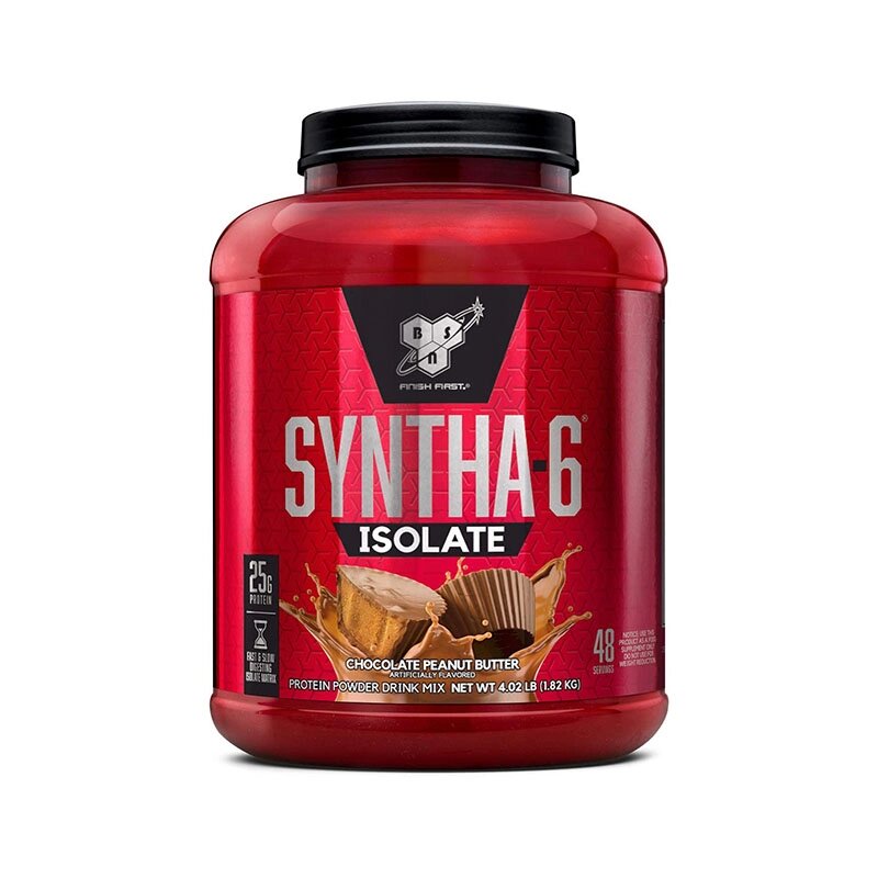 Протеїн BSN Syntha-6 Isolate, 1.8 кг Молочний шоколад від компанії Shock km ua - фото 1