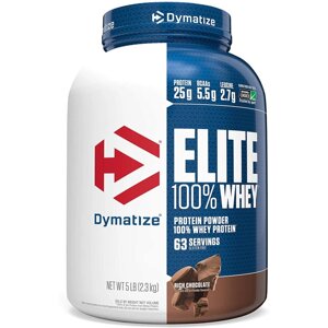Протеїн Dymatize Elite 100% Whey Protein, 2.3 кг Шоколад