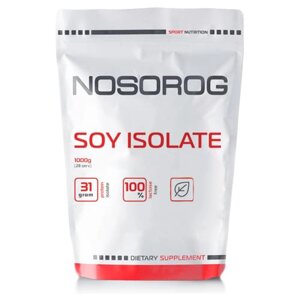 Протеїн Nosorog Soy Isolate, 1 кг Шоколад