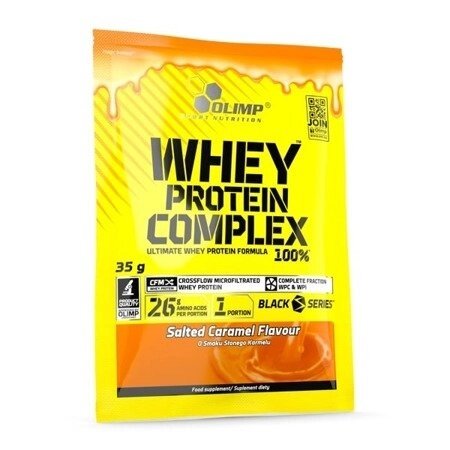 Протеїн Olimp Whey Protein Complex 100%, 35 грам Солона карамель від компанії Shock km ua - фото 1