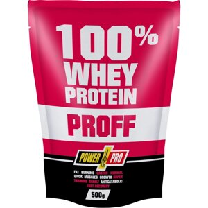 Протеїн Power Pro 100% Whey Protein Proff, 500 грам Вишня у шоколаді