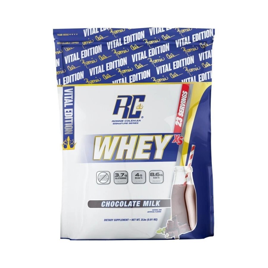 Протеїн Ronnie Coleman Whey XS, 2.27 кг Молочний шоколад від компанії Shock km ua - фото 1