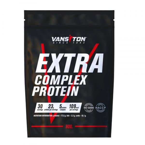 Протеїн Vansiton Extra Complex Protein, 900 грам Ваніль від компанії Shock km ua - фото 1