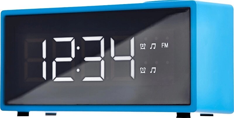 Радіо-годинник ECG RB-040-Blue від компанії Shock km ua - фото 1