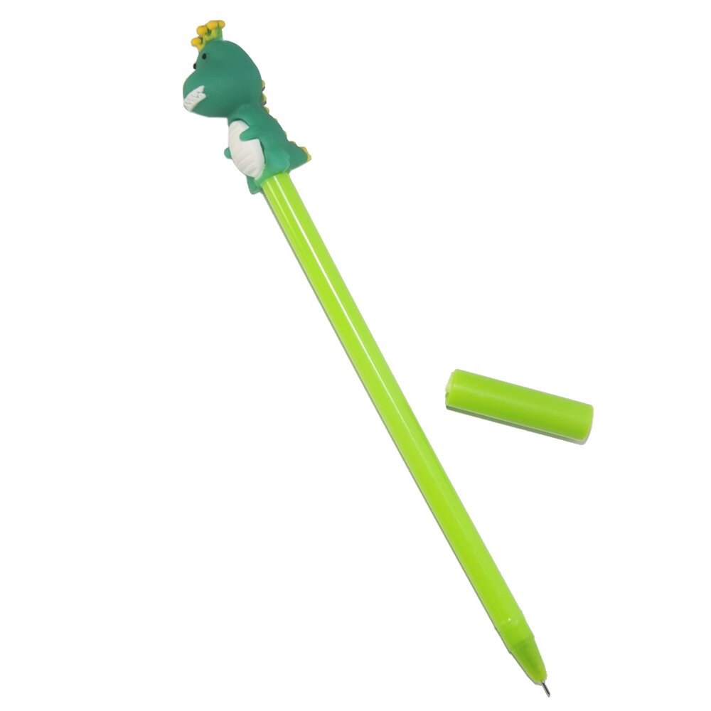Ручка кулькова Динозаврик (зелений) сувенір від компанії Shock km ua - фото 1