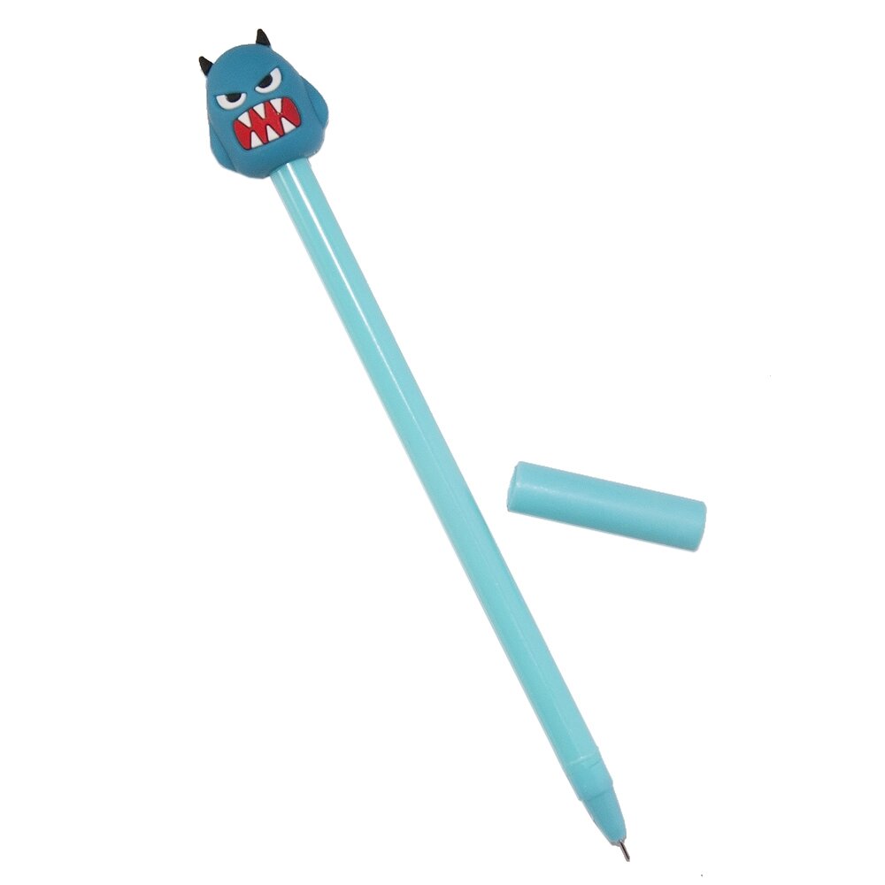 Ручка кулькова Монстрік (блакитний) сувенір від компанії Shock km ua - фото 1
