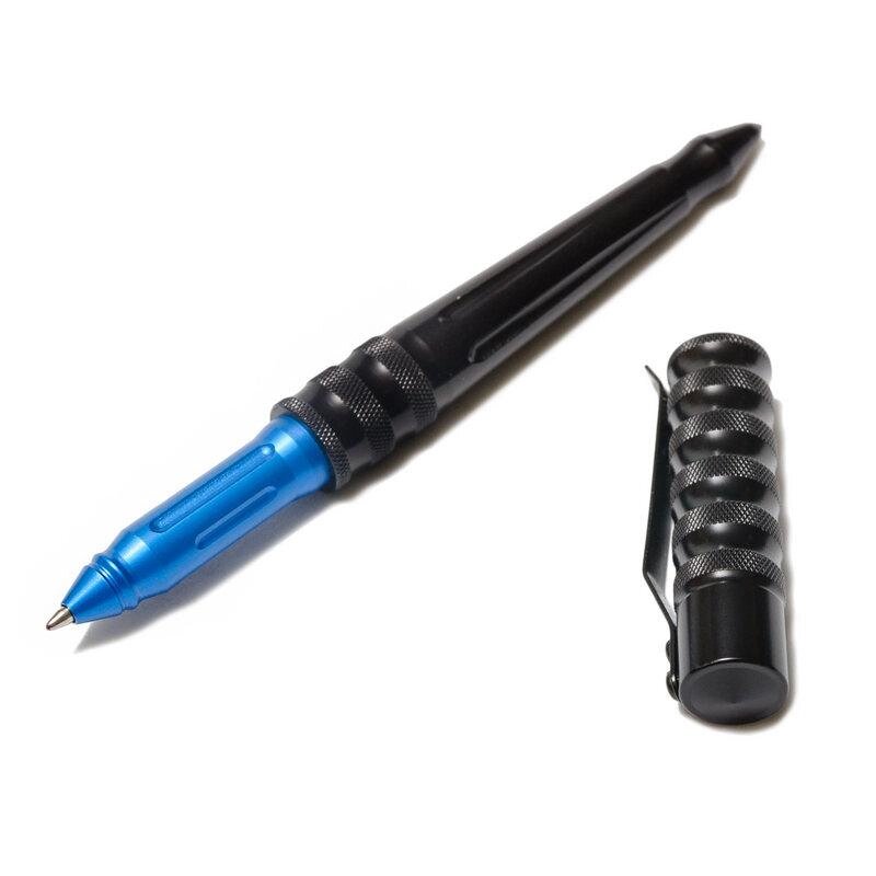 Ручка металева BST TP7A-BU чорний з бірюзевим корпус від компанії Shock km ua - фото 1