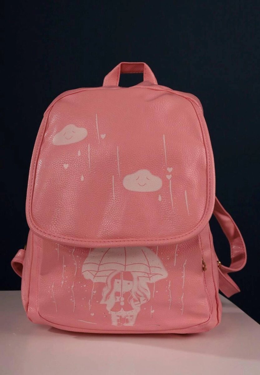 Рюкзак дитячий рожевий код 7-036 від компанії Shock km ua - фото 1