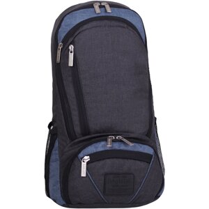 Рюкзак для ноутбука Bagland Granite 23 л. чорн. сірий (0012069)