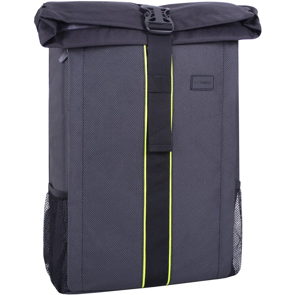 Рюкзак для ноутбука Bagland Roll 21 л. чорний (00156169) від компанії Shock km ua - фото 1