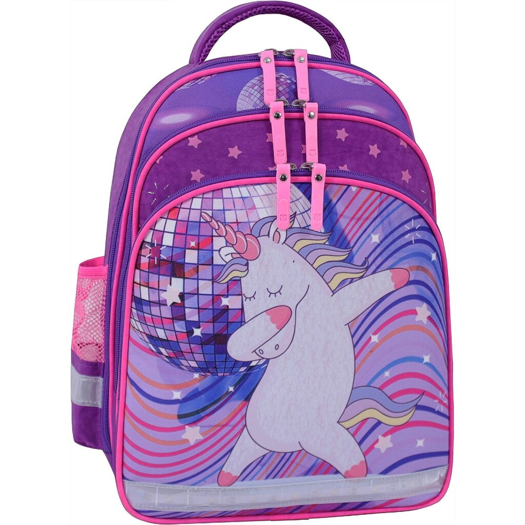 Рюкзак шкільний Bagland Mouse 339 фіолетовий 503 (0051370) від компанії Shock km ua - фото 1