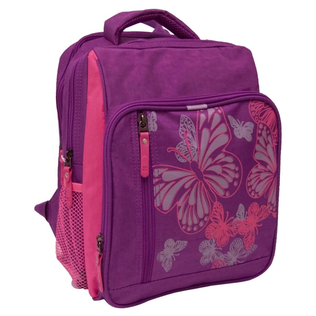 Рюкзак шкільний Bagland Школяр 8 л. фіолетовий/рожевий (00112702) від компанії Shock km ua - фото 1